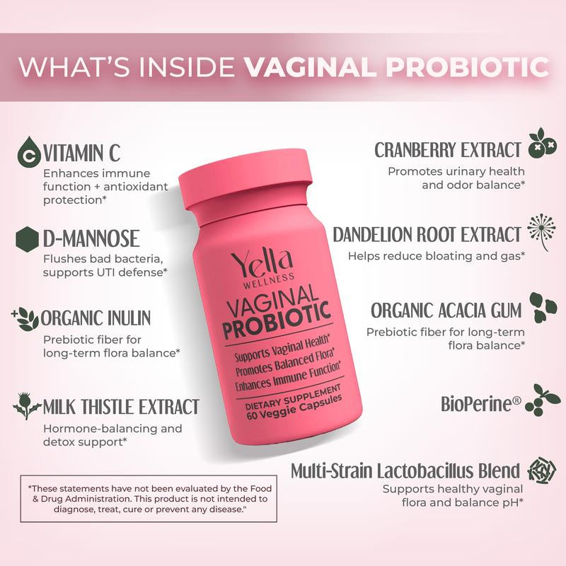 Yella Wellness Vaginal Probiotic