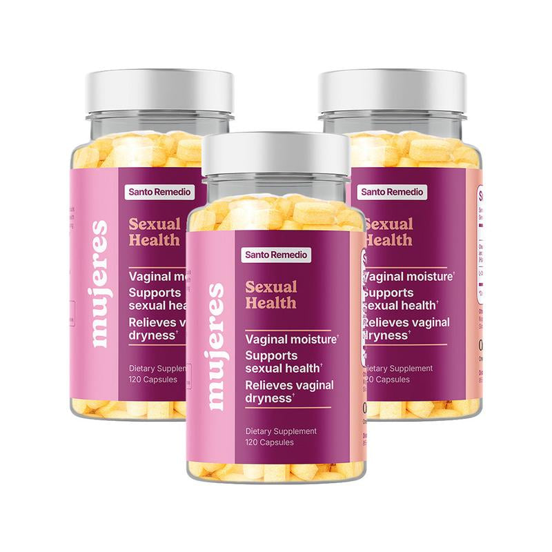 Santo Remedio Sexual Health, Dietary Supplement, Supports Vaginal Moisture and Hydration, Supports Energy and Blood Circulation, Clinically Proven Ingredients, Hormone-Free, 30 Servings