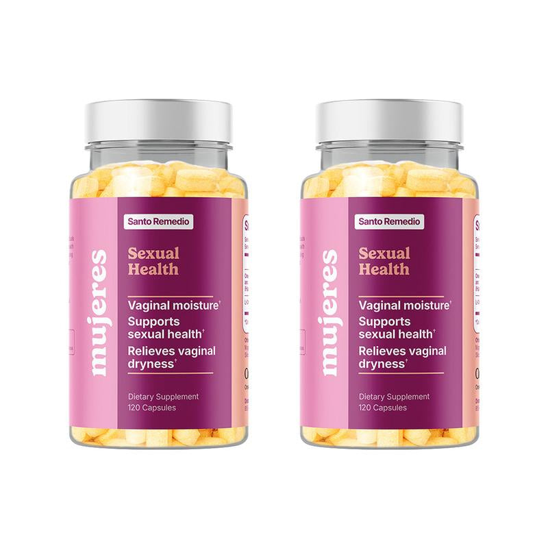 Santo Remedio Sexual Health, Dietary Supplement, Supports Vaginal Moisture and Hydration, Supports Energy and Blood Circulation, Clinically Proven Ingredients, Hormone-Free, 30 Servings