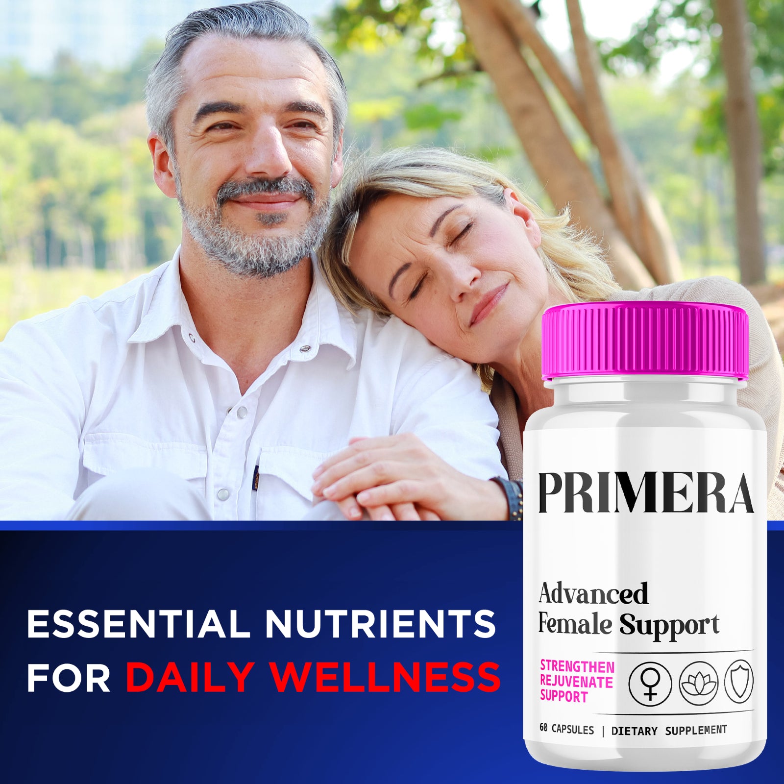 Primera for Women Advanced Wellness Support Formula Supplement 60 Capsules
