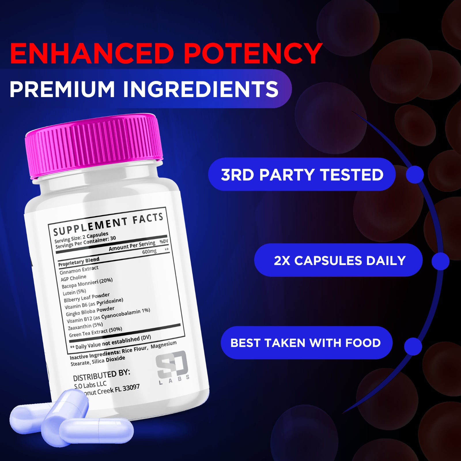 Primera for Women Advanced Wellness Support Formula Supplement 60 Capsules